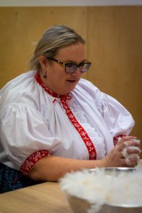 Koordynatorka projektu "Wiślański lónty"