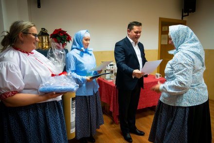 Podziękowanie dla uczestniczek warsztatów