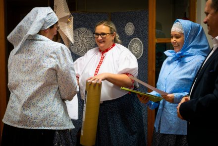 Podziękowanie dla uczestniczek warsztatów