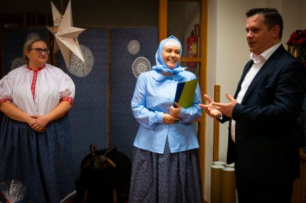 Podziękowanie dla uczestniczek warsztatów