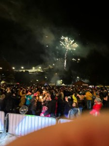 Sylwester na Placu Hoffa w Wiśle