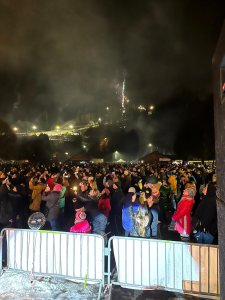 Sylwester na Placu Hoffa w Wiśle