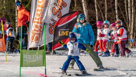 Uczestnik zawodów na trasie