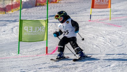 Uczestnik zawodów na trasie