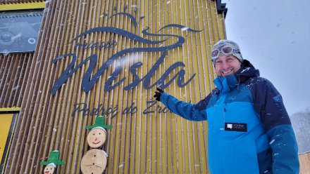 Dominik Dobrowolski przy Centrum Edukacji Ekologicznej