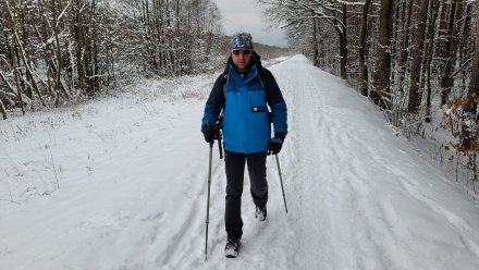 Dominik Dobrowolski na trasie