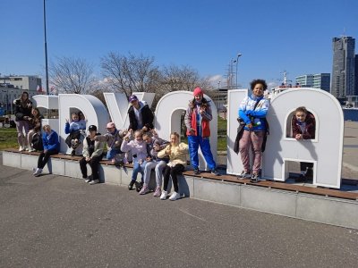 Drużyna koszykarek w Gdyni