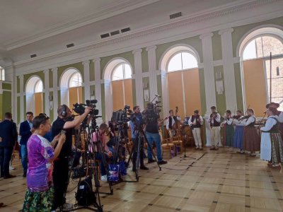 Media na konferencji