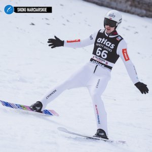 Piotr Zyła podczas konkursu w Willingen