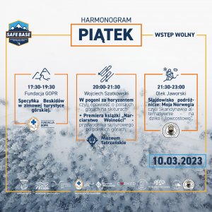 Harmonogram Safe Base - piątekl