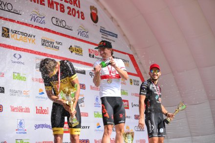 Podium Mistrzostw Polski w kategorii mężczyzn