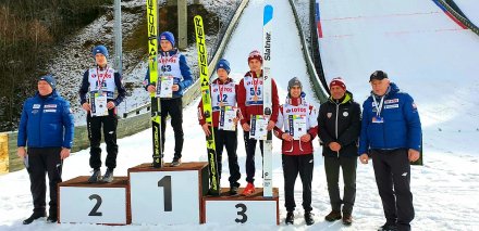 Tomasz Pilch i Szymon Jojko na podium w rywalizacji juniorów