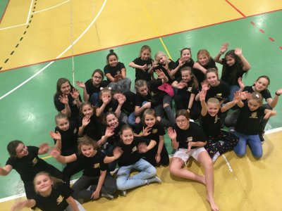 Uczestniczki zajęć w ramach programu SMOK