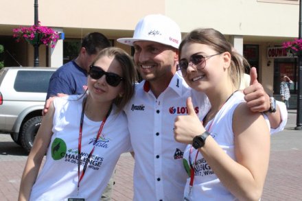 Pamiątkowe zdjęcie z "Kajto"