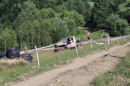 Rywalizacja na torze off-roadowym