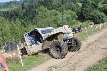 Rywalizacja na torze off-roadowym