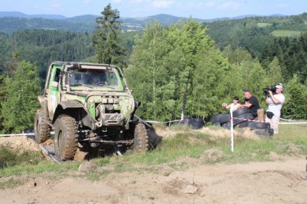 Rywalizacja na torze off-roadowym