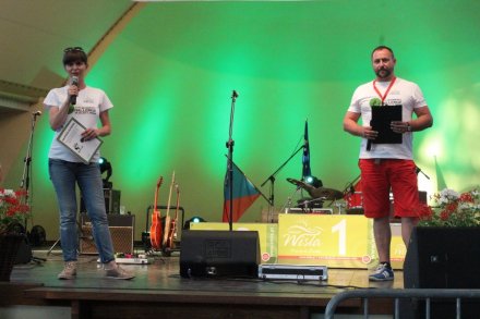 Rozdanie nagród w amfiteatrze