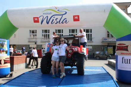 Prezentacja załóg na starcie rajdu