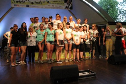 Rozdanie nagród w amfiteatrze