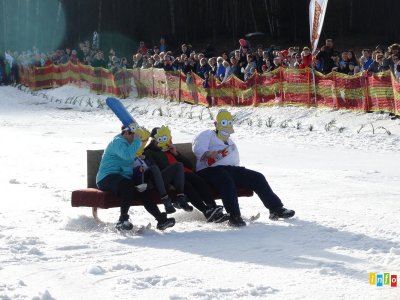 Zjazdy na byle czym, fot. InfoBeskidy.eu