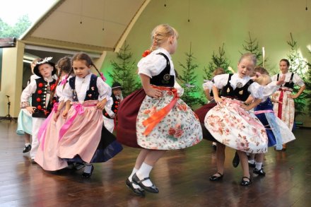 Fragment występu Zespołu "Wisła"