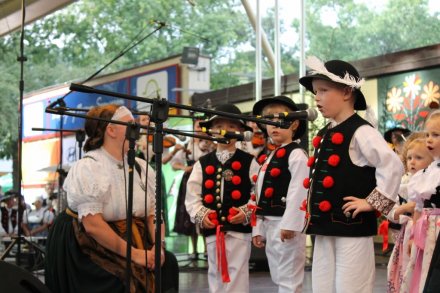 Fragment występu Zespołu "Wisła"