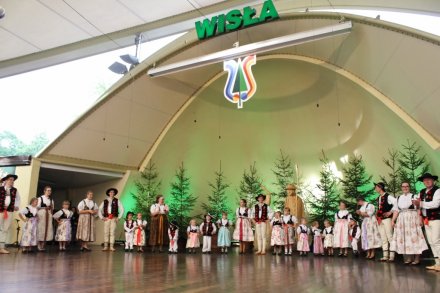 Fragment występu Zespołu "Wisła"