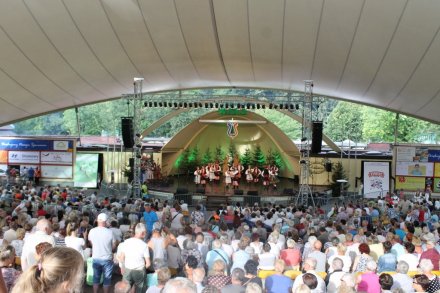 Fragment występu Zespołu "Pilsko"