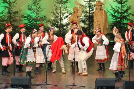 Fragment występu Zespołu "Pilsko"