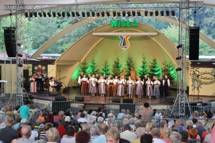 Fragment występu Zespołu "Czantoria"