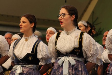 Fragment występu Zespołu "Czantoria"