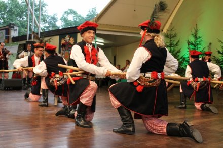 Fragment występu Zespołu "Mietniowiacy"