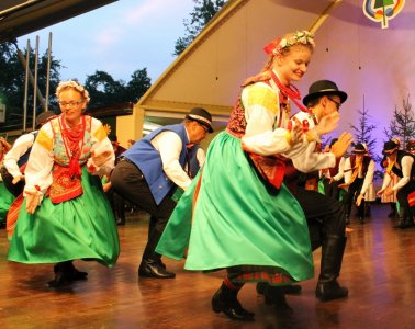 Fragment występu Zespołu "Wilamowice"