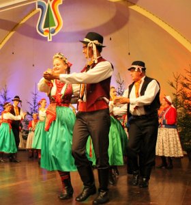 Fragment występu Zespołu "Wilamowice"