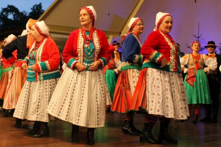 Fragment występu Zespołu "Wilamowice"