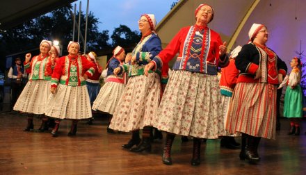 Fragment występu Zespołu "Wilamowice"