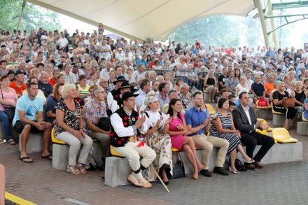 Publiczność w amfiteatrze