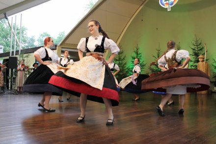 Fragment występu Zespołu "Wisła"