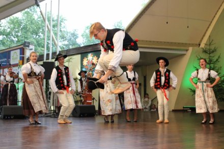 Fragment występu Zespołu "Wisła"