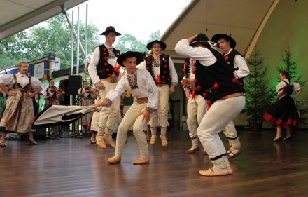 Fragment występu Zespołu "Wisła"