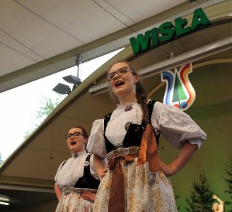 Fragment występu Zespołu "Wisła"