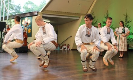 Fragment występu Zespołu "Wisła"