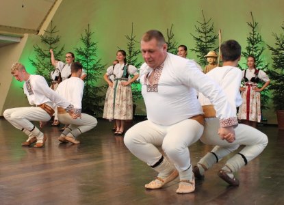 Fragment występu Zespołu "Wisła"