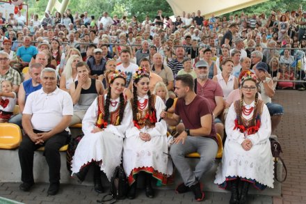 Wywiad z zespołem na widowni