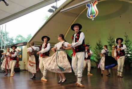 Fragment występu Zespołu "Wisła"