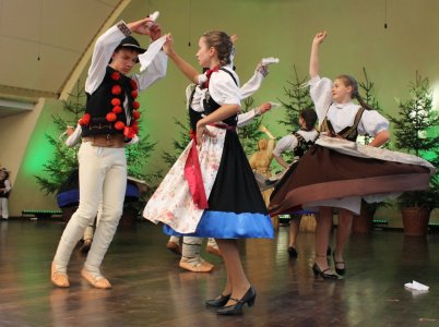 Fragment występu Zespołu "Wisła"