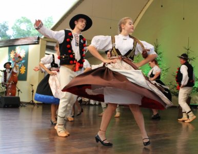 Fragment występu Zespołu "Wisła"