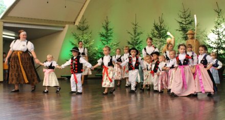 Fragment występu Zespołu "Wisła"