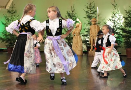 Fragment występu Zespołu "Wisła"